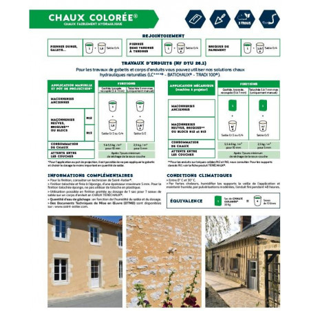 CHAUX COLOREE 096 HL 2 30KG