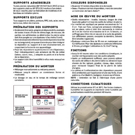 ASTIER ST ONE ORIGINAL 020 25KG