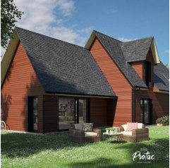 Bardage 20 x 123 Preserve Epicéa Profil Vicking 4.20 m