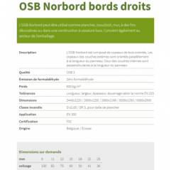 OSB 3 CONTI Zero 12mm BD