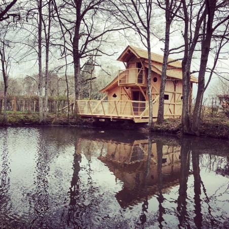 330 mm Bardeaux en Chene - Fendus sur Quartier