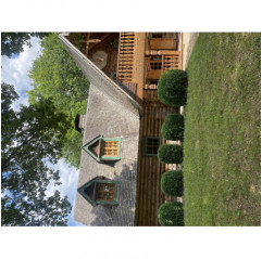 400 mm Bardeaux en Chataignier - Scié